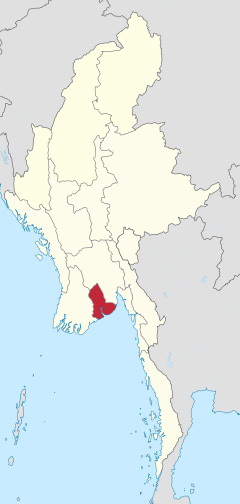 ヤンゴン地図の画像