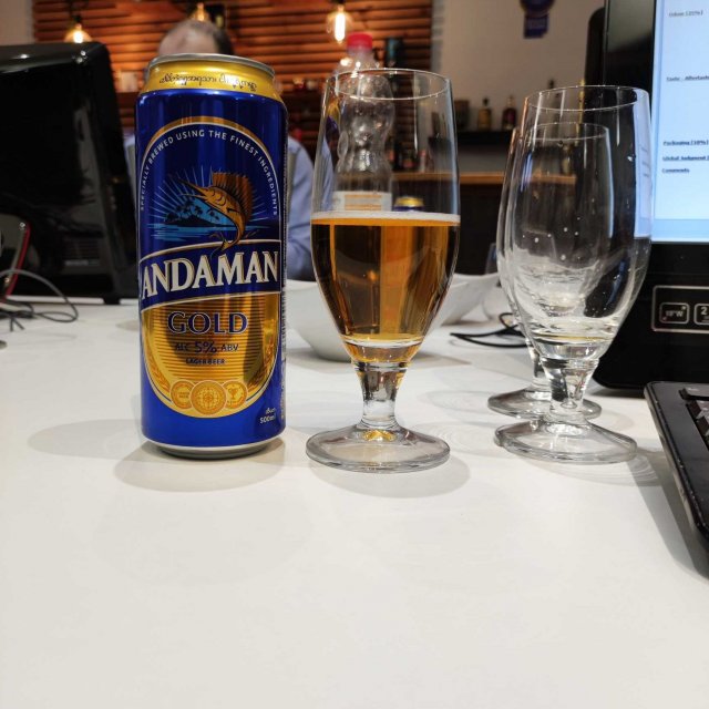 Andaman Gold Beerの画像1